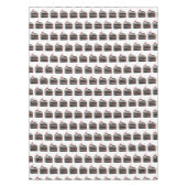 Duitse zwarte boskake Gâteau Slice Dessert Tafelkleed (Voorkant)