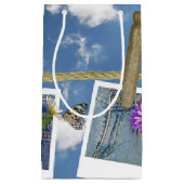 duitsers in blauw jean zakje op de lijn (Voorkant)