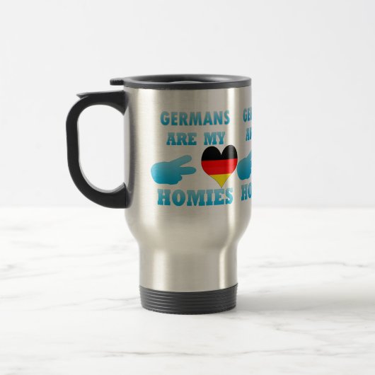 Duitsers zijn mijn Homies Reisbeker (Links)