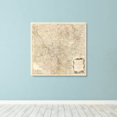 Duitsland 10 canvas afdruk (Insitu (Houten vloer))