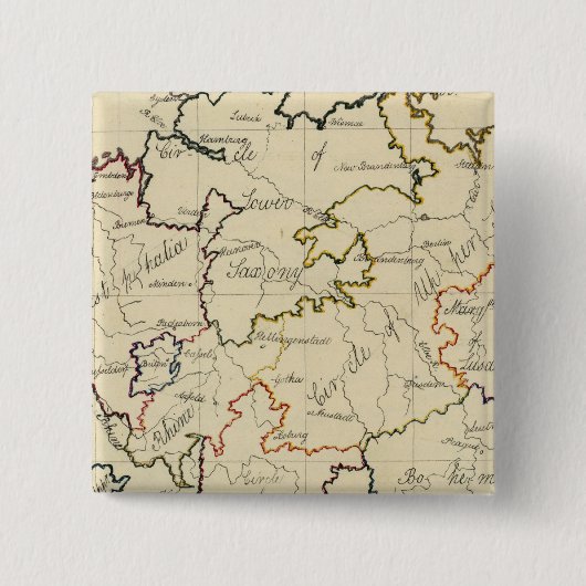 Duitsland 11 vierkante button 5,1 cm (Voorkant)