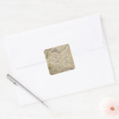 Duitsland 15 vierkante sticker (Envelop)