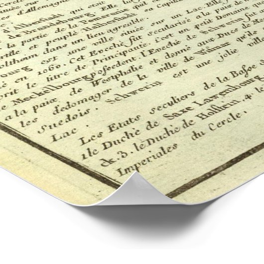 Duitsland 17 poster (Hoek)