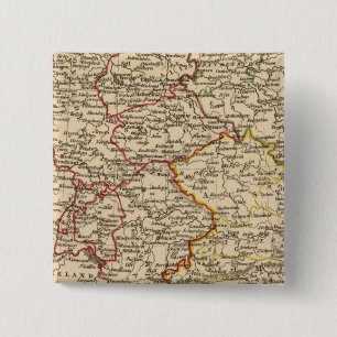 Duitsland 18 vierkante button 5,1 cm