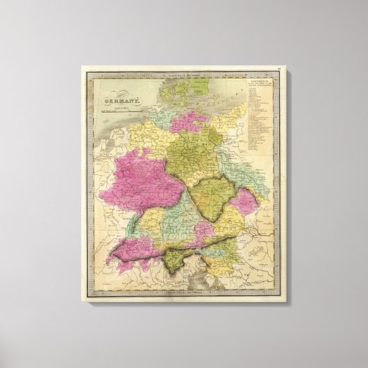 Duitsland 20 canvas afdruk (Voorkant)