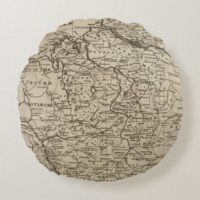 Duitsland 21 rond kussen (Voorkant)