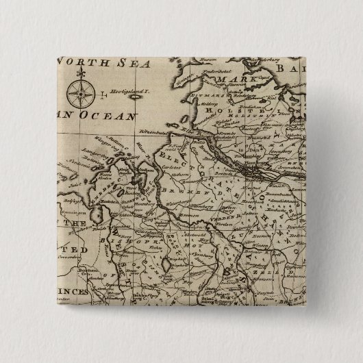 Duitsland 21 vierkante button 5,1 cm (Voorkant)