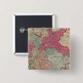 Duitsland 23 vierkante button 5,1 cm (Voorkant /achterkant)