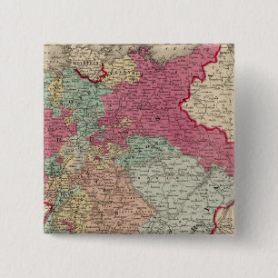 Duitsland 23 vierkante button 5,1 cm