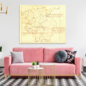 Duitsland 24 canvas afdruk (Insitu (Woonkamer))