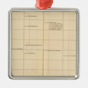 Duitsland 24 metalen ornament