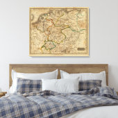Duitsland 25 canvas afdruk (Insitu (Slaapkamer))