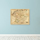 Duitsland 25 canvas afdruk (Insitu (Houten vloer))