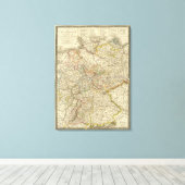 Duitsland 25 canvas afdruk (Insitu (Houten vloer))