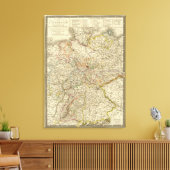 Duitsland 25 canvas afdruk (Insitu (Woonkamer))