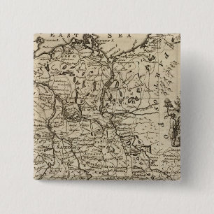 Duitsland 25 vierkante button 5,1 cm