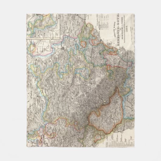 Duitsland 27 fleece deken (Voorkant)