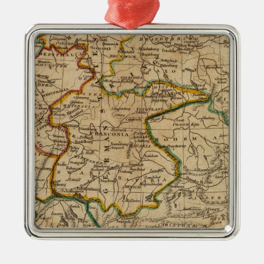 Duitsland 29 metalen ornament (Voorkant)