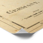 Duitsland 29 poster (Hoek)