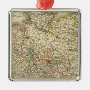 Duitsland 2 metalen ornament