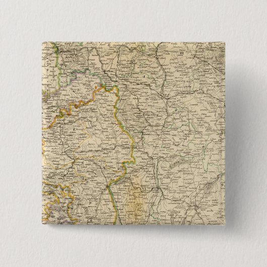 Duitsland 2 vierkante button 5,1 cm (Voorkant)