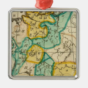 Duitsland 4 metalen ornament
