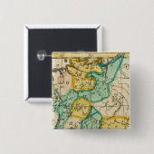 Duitsland 4 vierkante button 5,1 cm (Voorkant /achterkant)