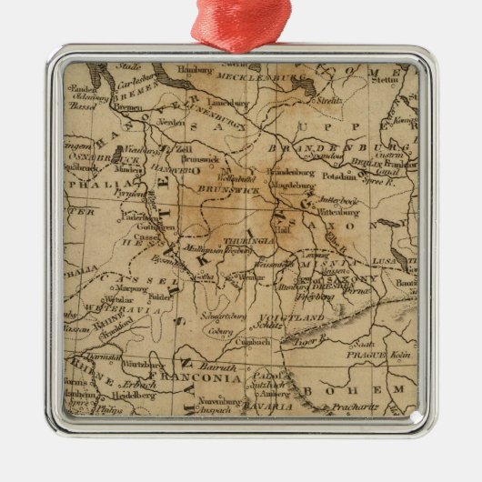 Duitsland 9 metalen ornament (Voorkant)