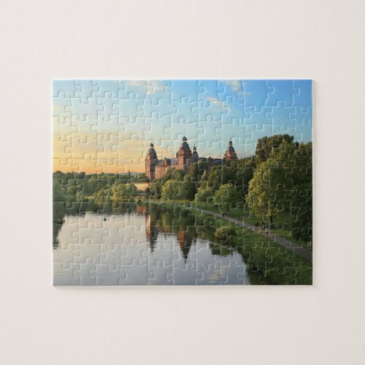 Duitsland, Aschaffenburg, Schloss (kasteel) Legpuzzel (Horizontaal)
