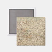 Duitsland Atlas Map Magneet (Voorkant / Achterkant)