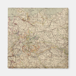 Duitsland Atlas Map Magneet