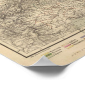 Duitsland Atlas Map Poster (Hoek)