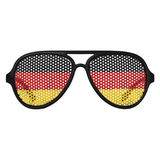 Duitsland Aviator Zonnebril (Voorkant)