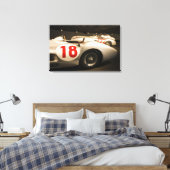 Duitsland, Baden-Württemberg, Stuttgart. Canvas Afdruk (Insitu (Slaapkamer))