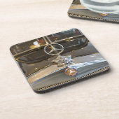 Duitsland, Baden-Wurttemberg, Stuttgart. Mercedes Bier Onderzetter (Linkerzijde)