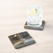 Duitsland, Baden-Wurttemberg, Stuttgart. Mercedes Bier Onderzetter (Rechterzijde)