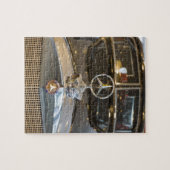 Duitsland, Baden-Wurttemberg, Stuttgart. Mercedes Legpuzzel (Horizontaal)