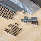 Duitsland, Baden-Wurttemberg, Stuttgart. Mercedes Legpuzzel (Zijkant)