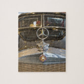 Duitsland, Baden-Wurttemberg, Stuttgart. Mercedes Legpuzzel (Verticaal)