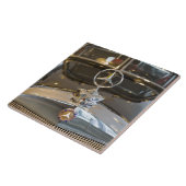 Duitsland, Baden-Wurttemberg, Stuttgart. Mercedes Tegeltje (Zijkant)