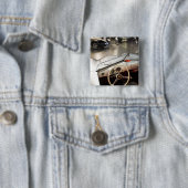 Duitsland, Baden-Wurttemberg, Vierkante Button 5,1 Cm (In situ)