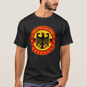 Duitsland, Badge van Duitsland T-shirt