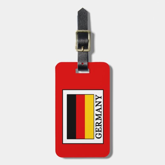 Duitsland Bagagelabel (Voorkant verticaal)