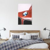 Duitsland, Bayern-Beieren, München. BMW Welt Car 2 Canvas Afdruk (Insitu (Slaapkamer))