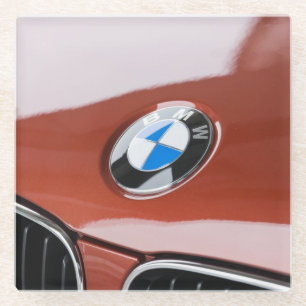 Duitsland, Bayern-Beieren, München. BMW Welt Car 2 Glazen Onderzetter