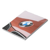 Duitsland, Bayern-Beieren, München. BMW Welt Car 2 Notitieblok (Linkerzijde)
