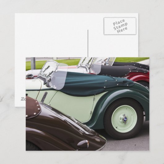 Duitsland, Bayern-Beieren, München. BMW Welt Car 4 Briefkaart (Voorkant / Achterkant)