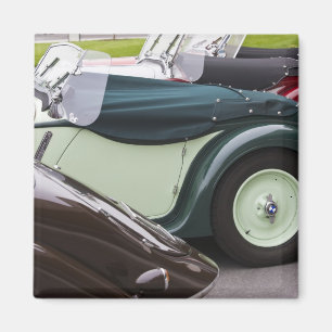 Duitsland, Bayern-Beieren, München. BMW Welt Car 4 Magneet