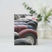 Duitsland, Bayern-Beieren, München. BMW Welt Car Briefkaart (Staand voorkant)