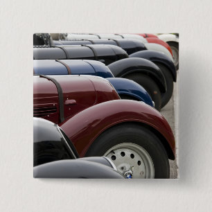 Duitsland, Bayern-Beieren, München. BMW Welt Car Vierkante Button 5,1 Cm